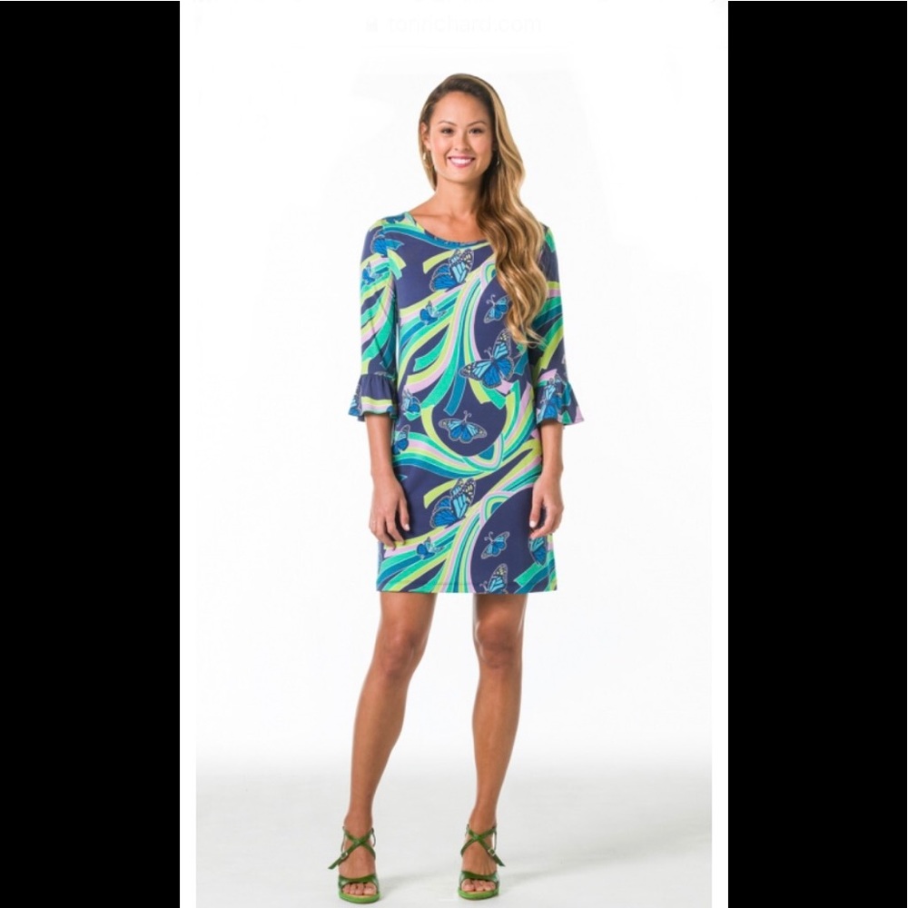 Social Butterflies Lana Dress by Tori Richard NWT